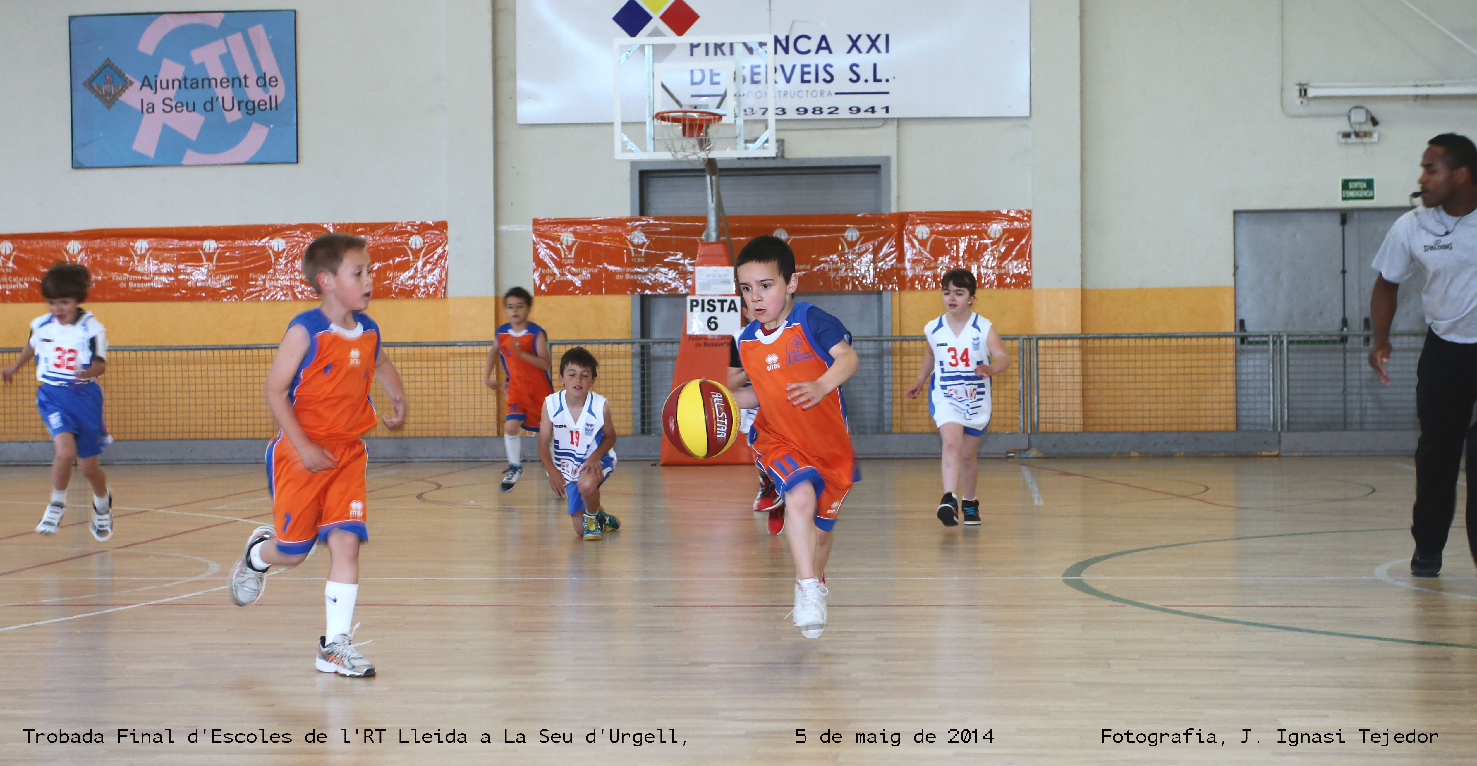 Trobada Final Escoles de Bàsquet 2014 La Seu d'Urgell